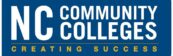 The logo of North Carolina Community Colleges.